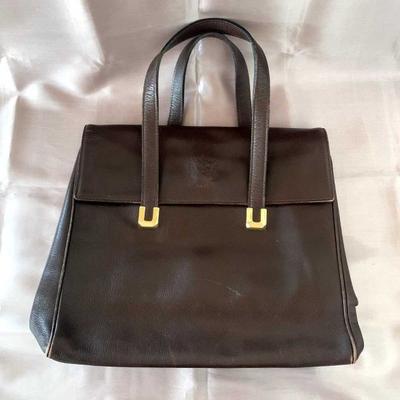 France Daniel Hopenand Paris Luxury Leather Handbag Brown(USED)