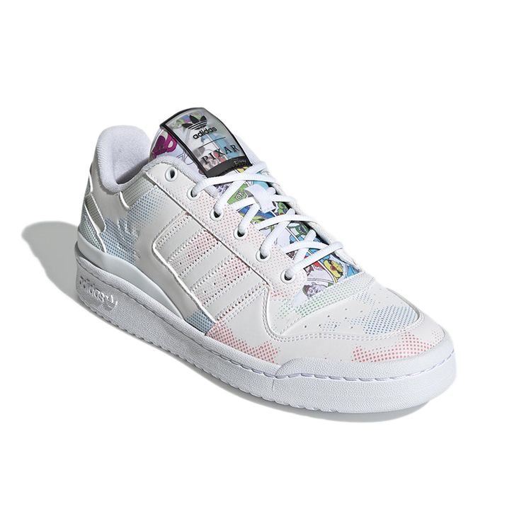 Disney Pixar x adidas Forum Low Weiß Unisex Sneaker Wolkenweiß Kernschwarz GX0992