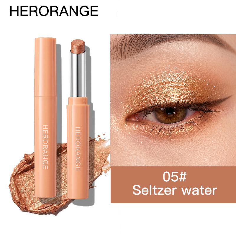 Dynamic Luminous Highlighting Eyeshadow Pencil: Waterproof, Sweatproof, Long-lasting, Pigmented, Super Shimmer, Versatile.