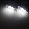 2pcs Car LED Licence Number Plate Light Canbus White OEM1Z0943021For Skoda Octavia 1Z Roomster 5J Car Accessories