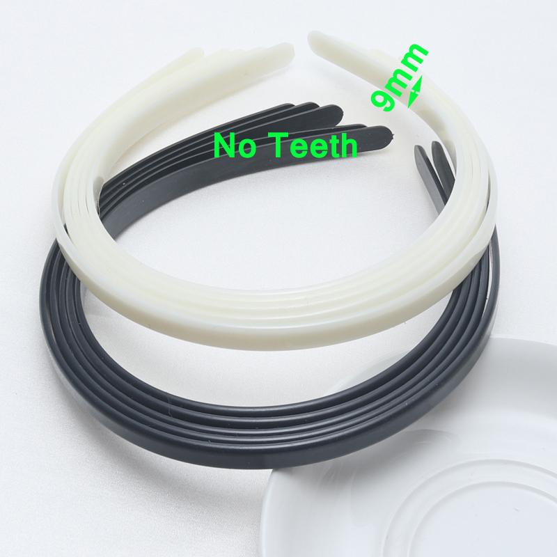 10 Pcs Women Abs Headbands Girls Flat Hairbands Hair Hoop Diy Tools Hair Accessories