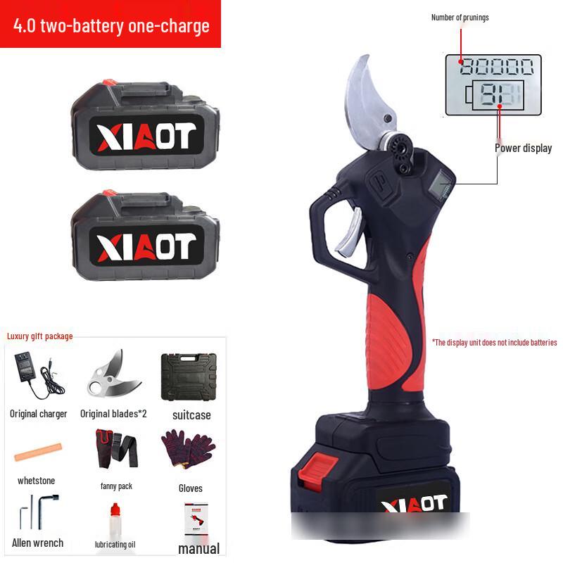 Cordless Electric Pruning Shears CN plug (adapter included)