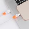 2Pcs/Set Anti-broken Silicone Charge Cable Protective Cover Wire Cap Head Case