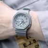 G-SHOCK Earth Tone Retro Dual Display Quartz Watch Men Watches Gray GA-2110ET-8A