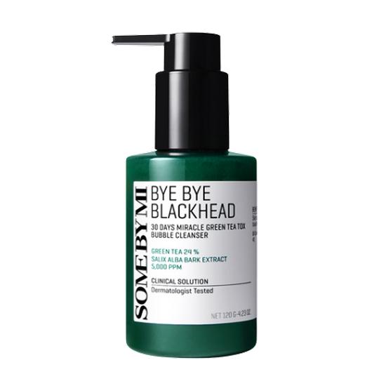 

[SOME BY MI] Bye Bye Blackhead 30 Days Miracle Green Tea Tox Bubble Cleanser 120g