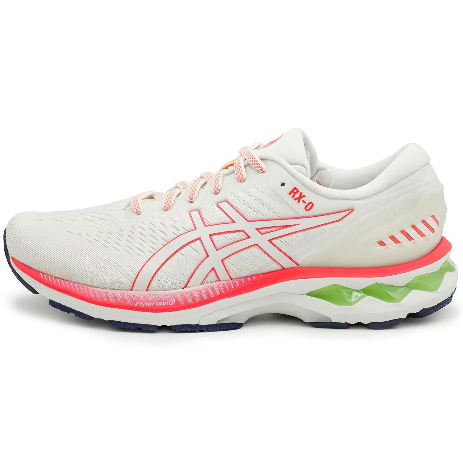 ASICS Gel-Kayano 27 Grey White Red Men s 1011B284-100 EU 43.5
