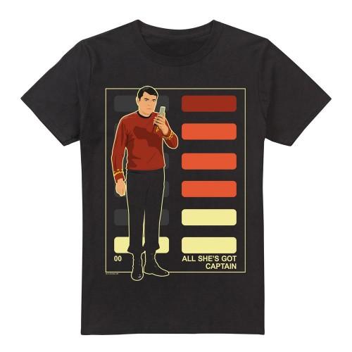 STAR TREK Mens All SheÂ´s Got Captain T-Shirt