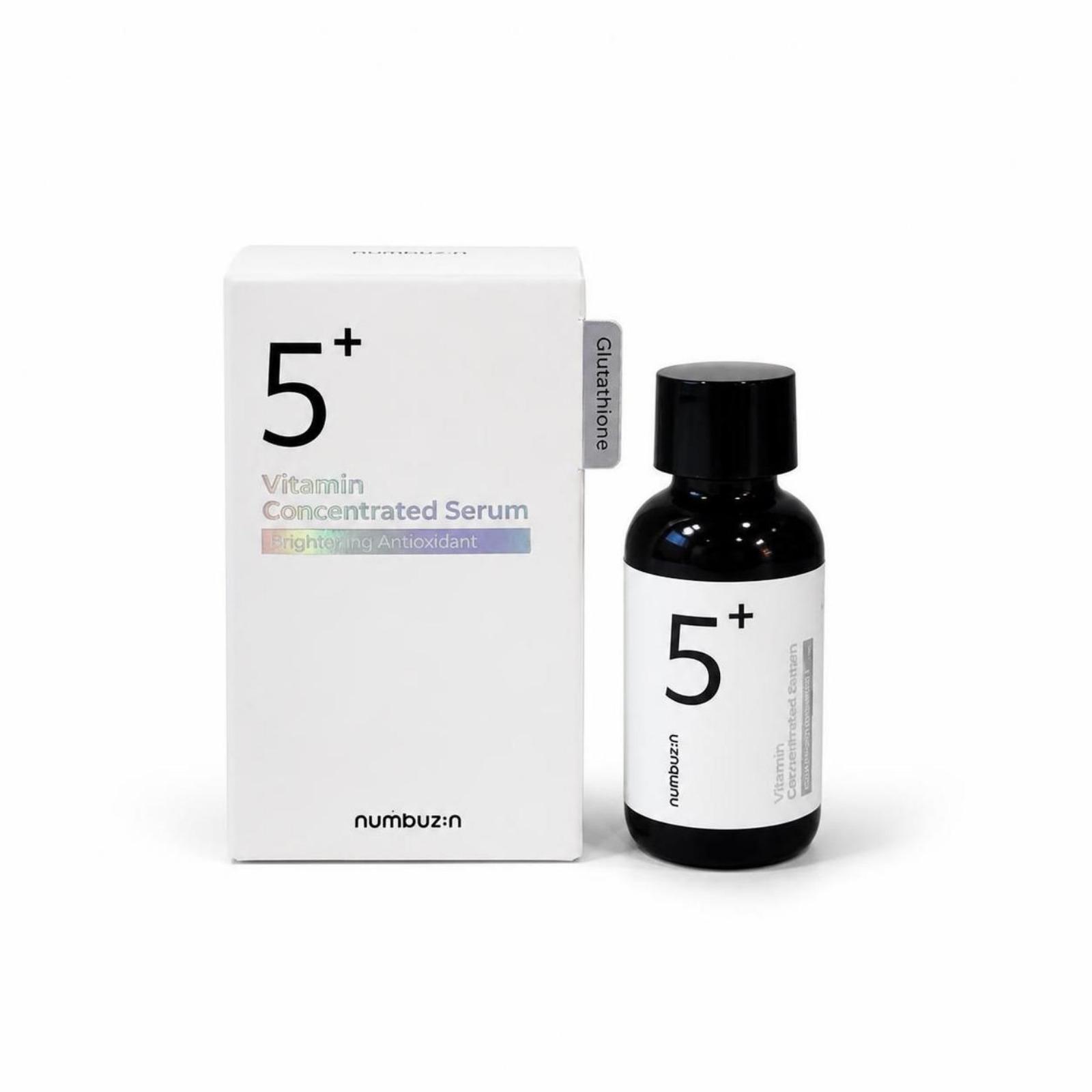 numbuzin No.5+ Vitamin Concentrated Serum Brightening & Radiance Care 30ml / EXP 2027.07