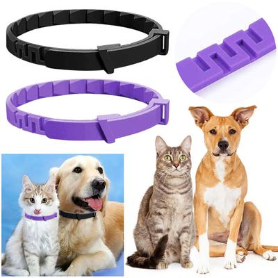 Wirksames Beruhigungshalsband für Haustiere zur Linderung von Stress und Angst. Natürliche Beruhigungslösung für Katzen und Hunde. Erhältlich in 34er-Packungen.