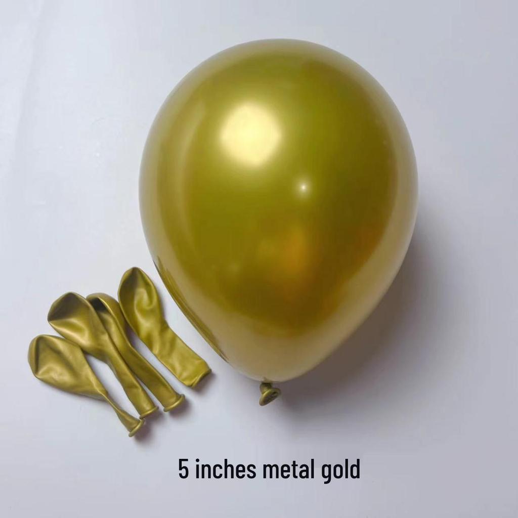 Good Times 10'' & 12'' Latex Metal Balloons for Weddings & Parties