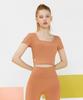 Xexymix Gela Intention Square Crop Top Marmalade