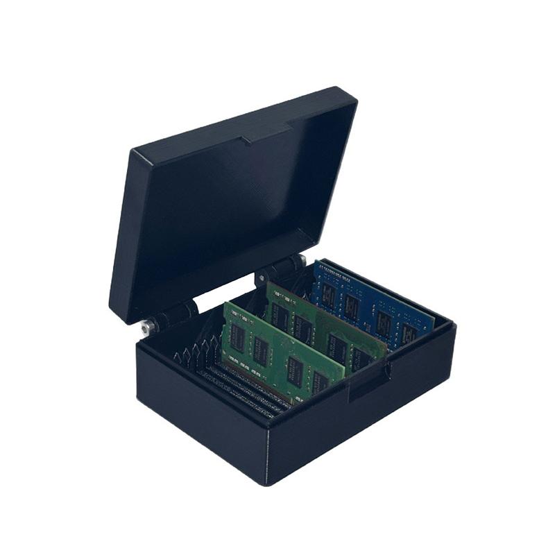 3D Printed Document Storage Box, Large-Capacity Receipt And Document Organizer, Household Bank Card And Id Card Sorting Box