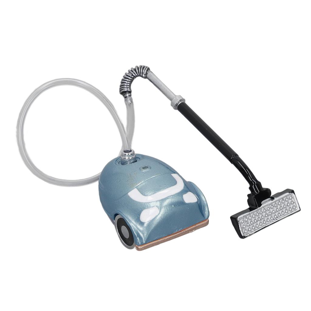 Vacuum Cleaner 1:12 Scale Vivid Details Add Ambience Doll House Accessories for Home Decoration Gifts
