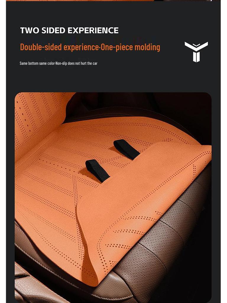 Cadillac Chevrolet Traverse Qijun Zhizai Accord Sylphy Haval Breathable Suede Semi-Surround Seat Cushion