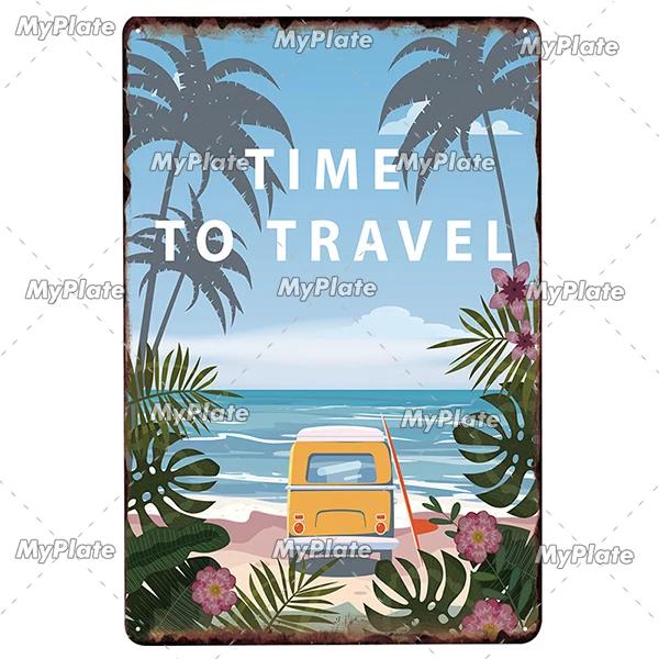 BAR Tin Sign Metal Sign Retro Plaque Home Decor Metal Vintage Man Cave Bar Pub Club Beach Wall Decoration