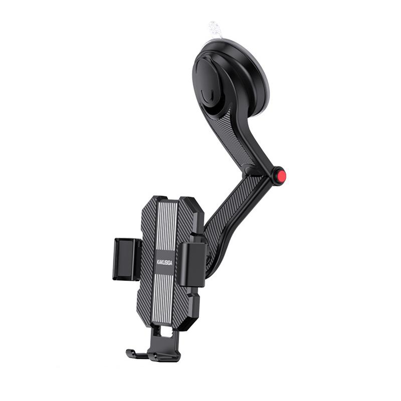 New Sucker Car Phone Holder Suction Cup Type Center Console Secure Mount Car Stand for iPhone 13 12 11 Pro Xiaomi Huawei Samsung