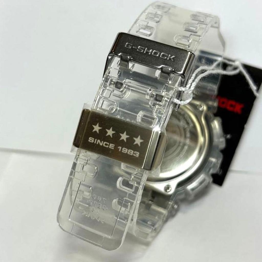 Casio G-Shock GA-114RX-7A Analog Digital Men's Watch Transparent White Shock Resistant Sport