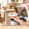 20PCS White Round Wavy Edge Cake Boards 6/8/10/12inch Food-Grade Disposable Corrugated Cake Circles Base Trays Cake Plates