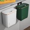 Wandhängender Klappdeckel-Mülleimer mit Deckel für Badezimmer, Küche, Toilette und Wohnzimmer