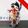 ONE PIECE Resonanz Luffy Figur 70CM gehender Luffy übergroßes Statuenmodell Ornament für Geburtstagsgeschenke