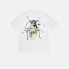 STU Stutucci American trendy brand short-sleeved letter printing summer men's and women's crew neck loose heavy cotton T-shirt