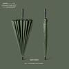 24-Rib Automatic Umbrella, Large Business Straight Umbrella, Double-Handle Factory-Printed Logo Advertising Long-Handle Umbrella