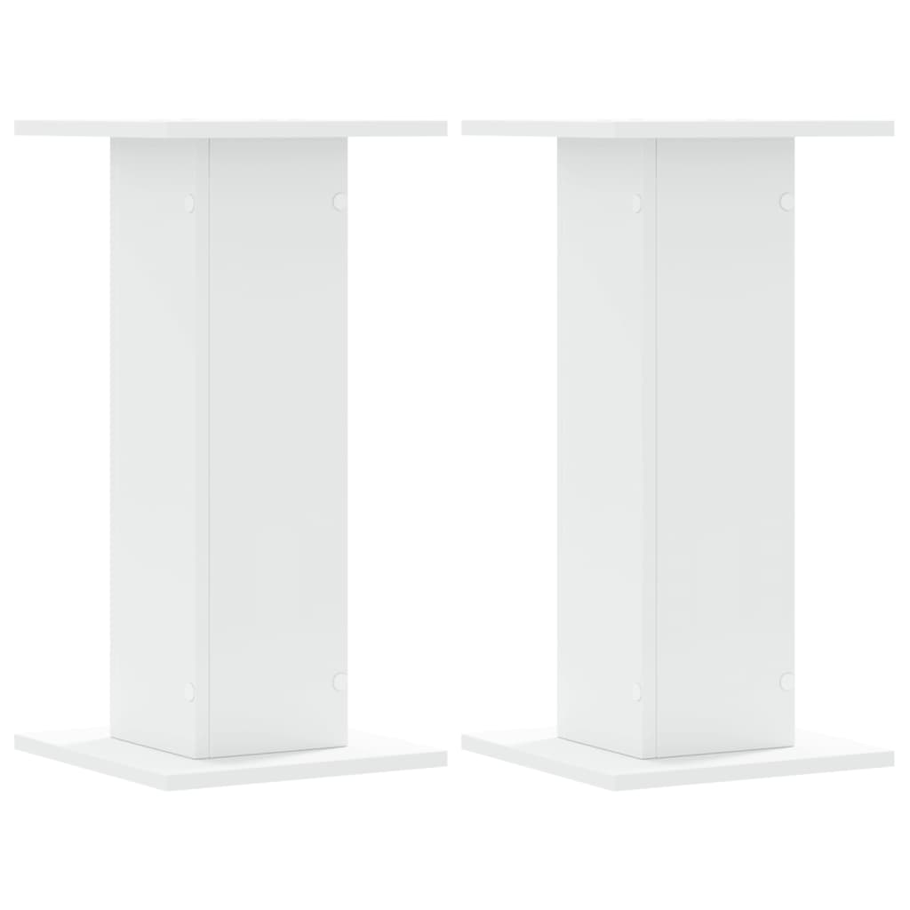 Speaker Stands 2 pcs White 30x30x60