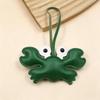 Creative Crab Keychain Scratch Resistant PU Leather Key Ring Hawaii Trip Souvenir Perfect Gift for Collectors
