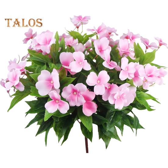 

Букет искусственных недотрог, устойчивых к ультрафиолетовому излучению, искусственные цветы, не требующие особого ухода, букет искусственных недотрог для комнатных ваз, кашпо, украшения балкона розовый