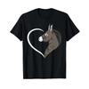 Donkey T Shirt For Unisex Girls Kids Heart Cute Vintage Slightly Graphic Homme Casual Designer Clothes Streetwear Unisex