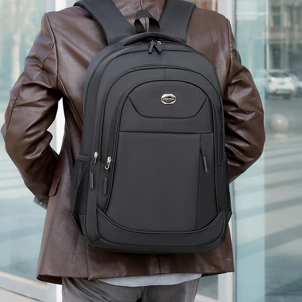 Men's Backpack Oxford Waterproof Backpack Business Computer Bag Leisure Travel Backpack High School Student Backpack-YXC