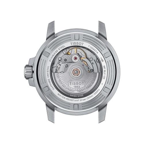 Tissot Seastar 1000 Automatic Watch with Bracelet, Officially Imported, Men's, Gray Dial, T1204071108101