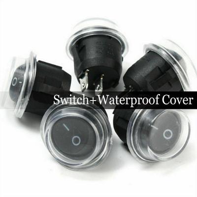 Switch Waterproof Cover 10A 12V 6A 250V 12V 5pcs/Set