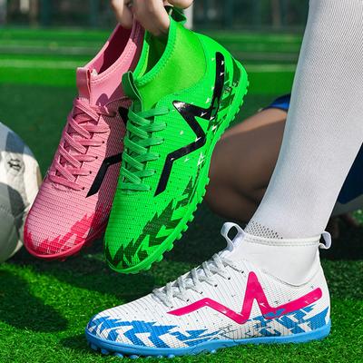 35-46 Ανδρικές/Γυναικείες Μπότες Ποδοσφαίρου Καουτσούκ Μαλακή Σόλα Κοντές Τάπες Συνθετικός Χλοοτάπητας Νεανικά Παιδικά Παπούτσια Ποδοσφαίρου