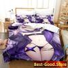 New La Darknesss Bedding Set Single Twin Printed Bed Set With Pillowcase Duvet Cover Soft Single Double Queen Super King Size