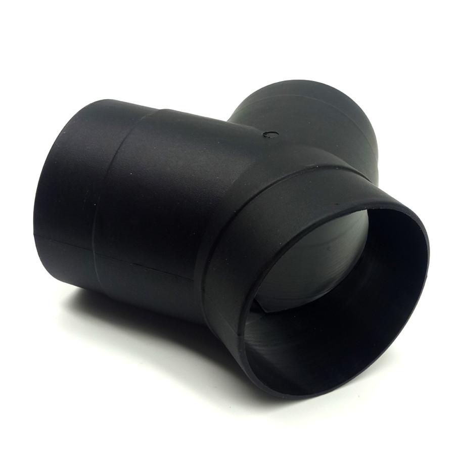 2,95 Zoll Y-Stück Luftauslasskanalbogenrohr Auslass Auspuffanschluss