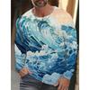 New T-Shirts For Mens Short Sleeve Tops Japanese Style Ukiyoe Graphic Clothing Oversized Summer Apparel Street Male T-shirt Tops