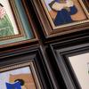 Retro-Ölgemälde- & Skizzenrahmen im Vintage-Stil - Anpassbare Tisch- & Wanddekoration