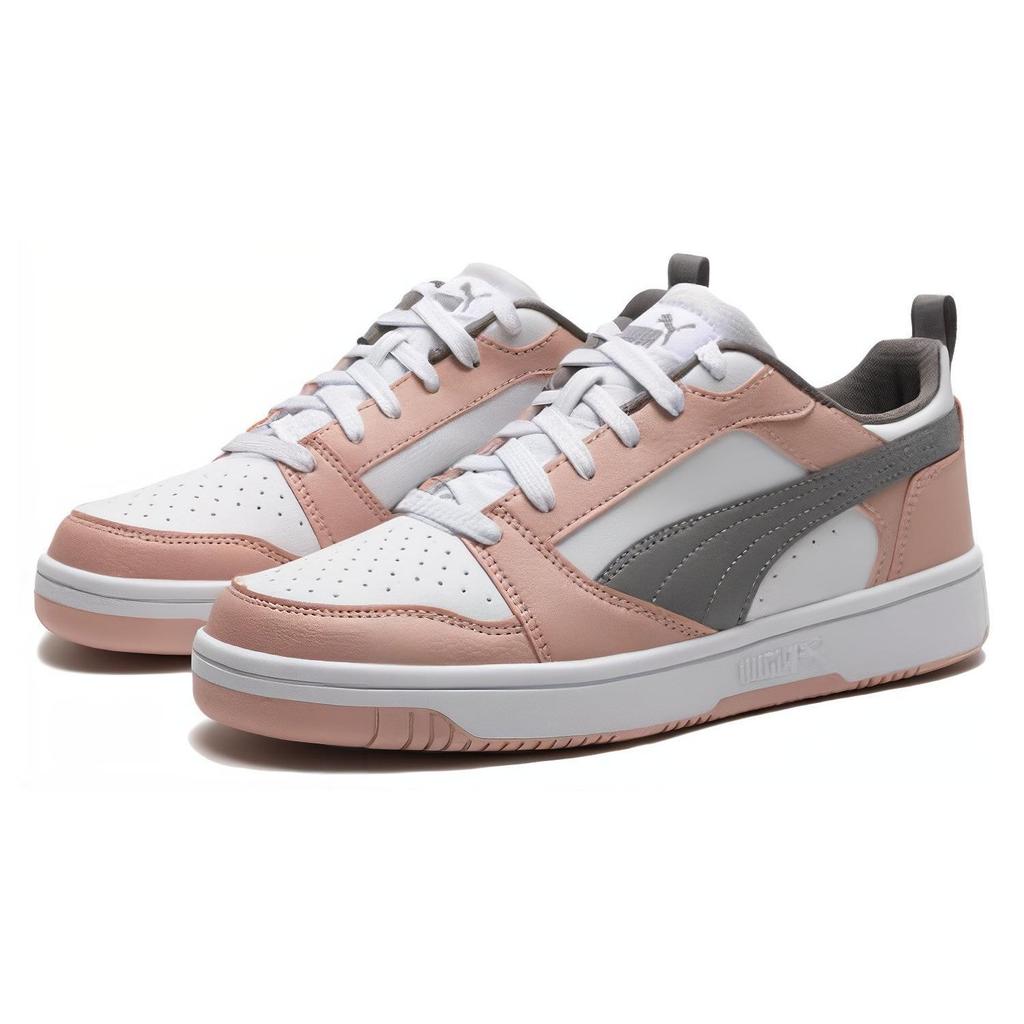 Puma Rebound V6 Versatile Comfortable Low-Top Sneakers Unisex Sneakers Pink 392328-20