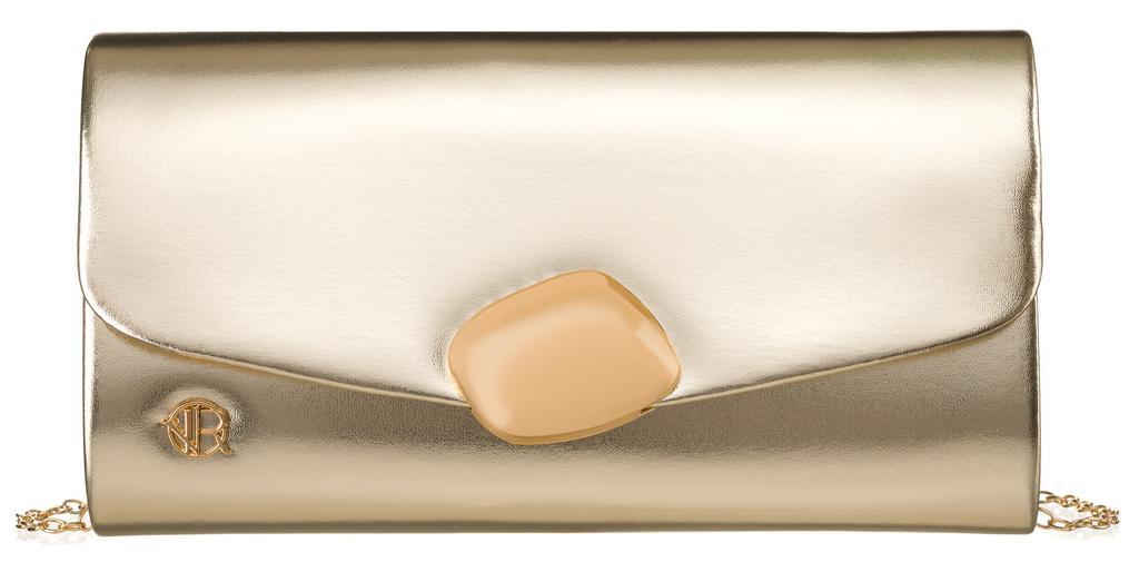 Clutch Bag R-XS022-4252 Light Gold