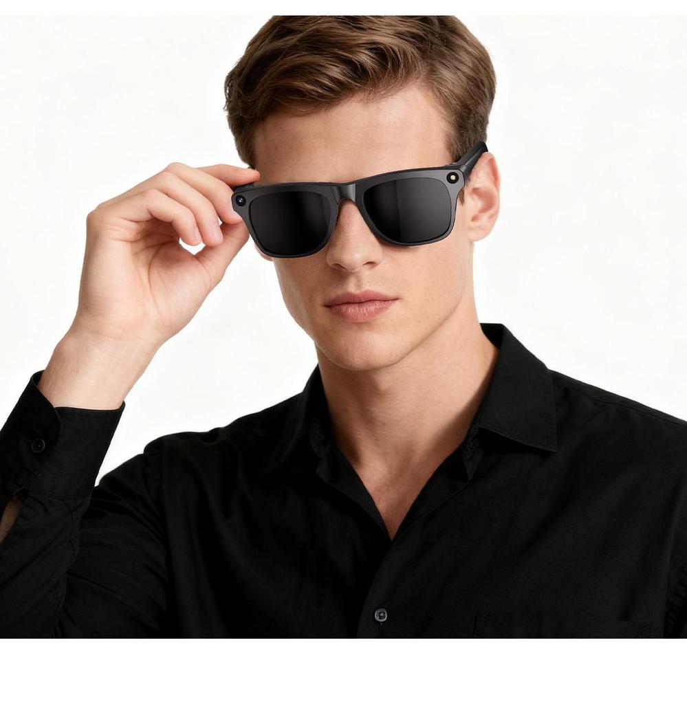 1200W Pixel KI Smart Glasses: Multifunktional Video & Fotografie, Übersetzung, Sprachsteuerung, Farbwechsel, Erkennung