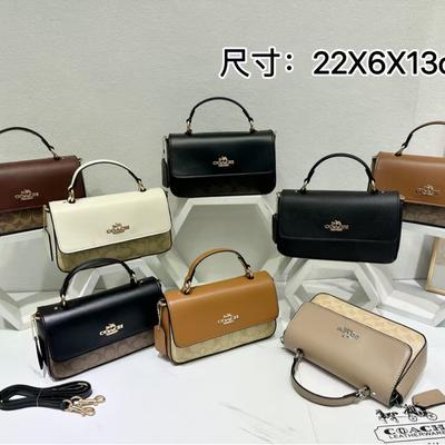 Premium Sense Portable Small Square Bag 2025 Autumn New Retro Printing Handbag Versatile Fashion Shoulder Messenger Bag