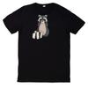 T-Shirt Cute Raccoon Funny Racoon Motif Cotton