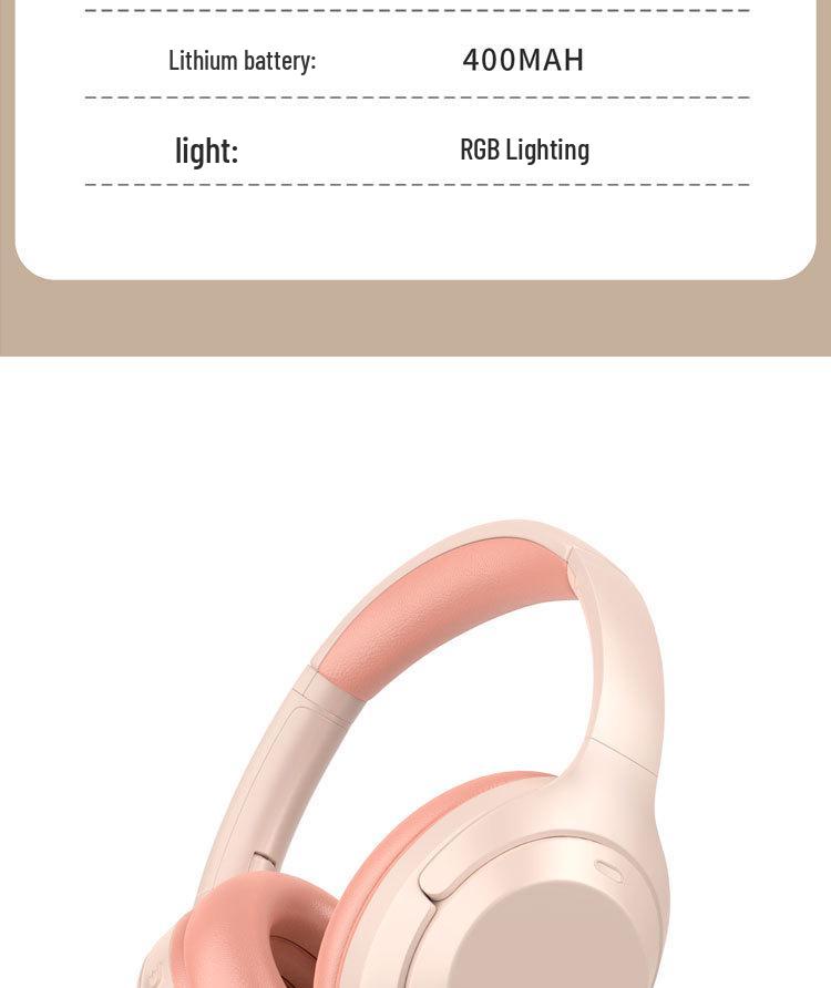 C-2235 Wireless Bluetooth Headband Headset: Fashionable Sports & Gaming Bass Headphones