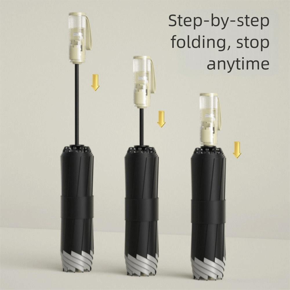 Reflective Stripe UV Umbrellas Outdoor Sunshade Rain Umbrella Automatic Umbrella  Men Women