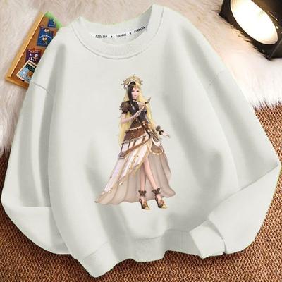 Children's Fairy Dream Yeloli Jacket for Autumn and Winter, Loose Long-sleeved Round-neck Hoodie for Boys and Girls