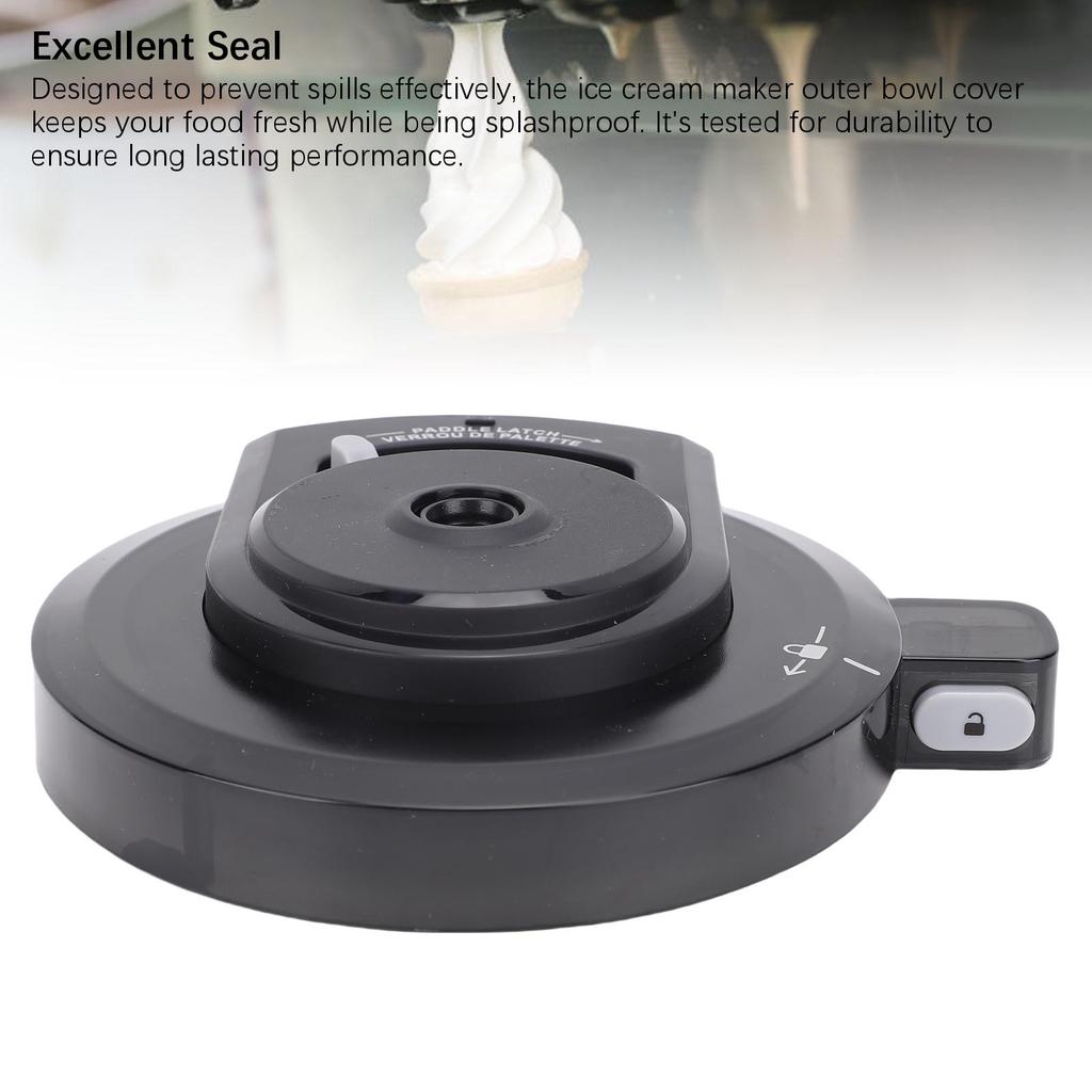 Ice Cream Maker Outer Bowl Lid Fit for NC301 Ice Cream Machine Reusable Outer Bowl Cover