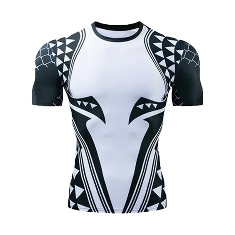 Red Nightwing Short-Sleeved Compression Shirt Print T-Shirt for Adults 2025 New Product Fitness Loose and Casual Top