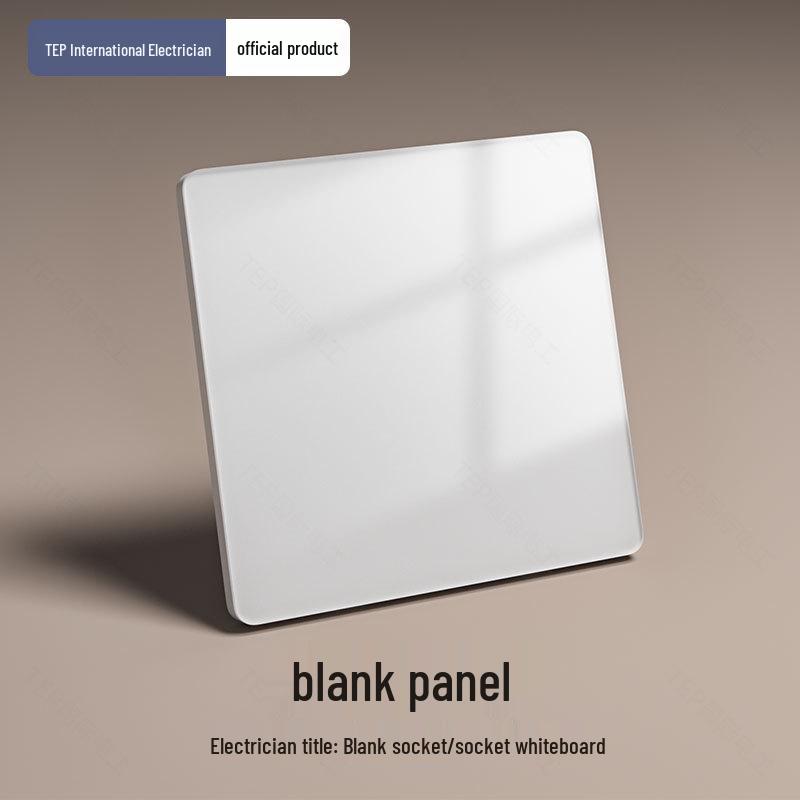 Ultra-thin Smart Switch with Glass Panel, Voice and Mobile Control, Compatible with Mijia App