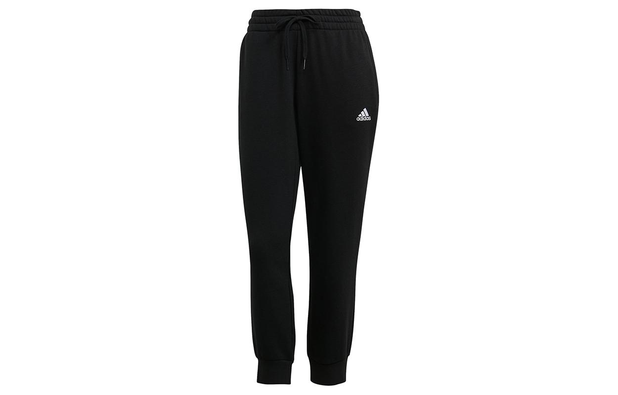 

Adidas Knitted Sweatpants Women s Black Moderate Cuffed Pants GM5541 L